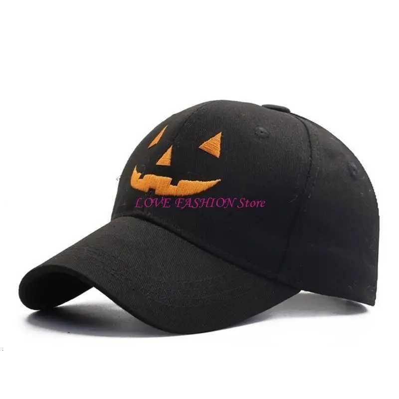 Pumpkin Baseball Hat for Kids Adult Festival Props Hat Halloween Street Wear Hat Y166 S260306