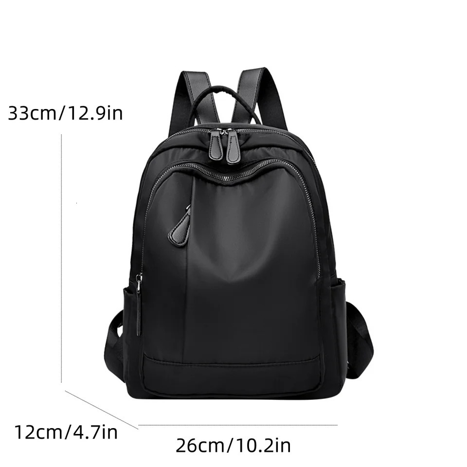 Leisure backpack nylon cloth backpack can be worn on one shoulder or crossbody unisex260228