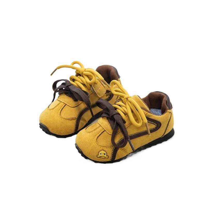 2026 Korean Fashion Spring New Children's Baby Boys Comfortable Soft Flat Girls Outdoor Campus Sports Shoes 26Y0304