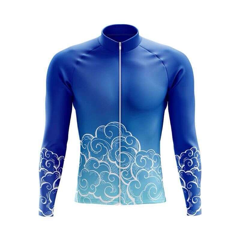 2026 Long Sleeve Cycling Jersey For Men, Summer Thin Sports Top, Outdoor Road Mountain Bike Clothing, Quick-Dry And Breathable