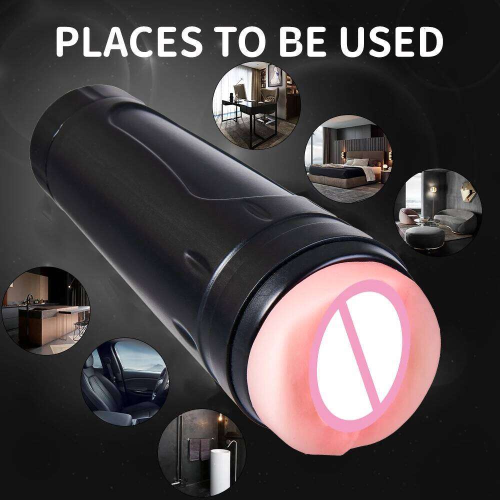 1pc Male Masturbator Artificial Vaginal For Men 18 Penis Pump Glans Sucker Real Pussy Sex Toys Erotic Goods juguetes sexuales W260305