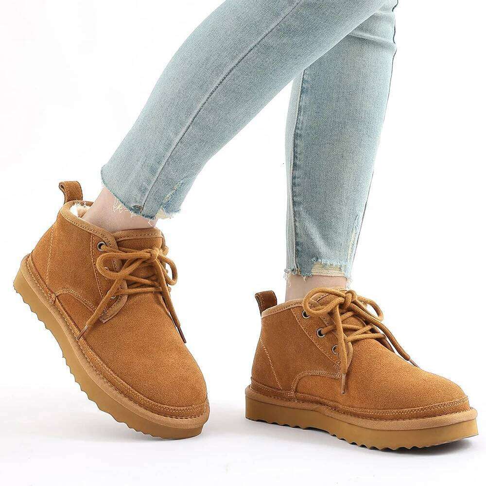 Litfun Winter Snow 2024 New Soft Sole House Plush Outdoor Cotton Shoes Fashion Fluffy Women Boots