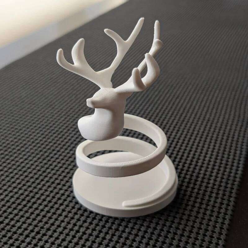 3D Printed Reindeer Figurine Deer Shaped Creative Candle Holder, Home Decoration XJ260305