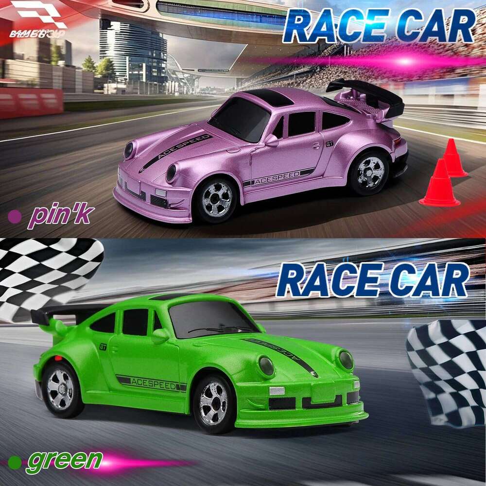 Kf20 1:64 Drift Rc Car Four-wheel remote-controlled racing car Full proportions Desk Competition Toy Boys Ideal gifts. C260305