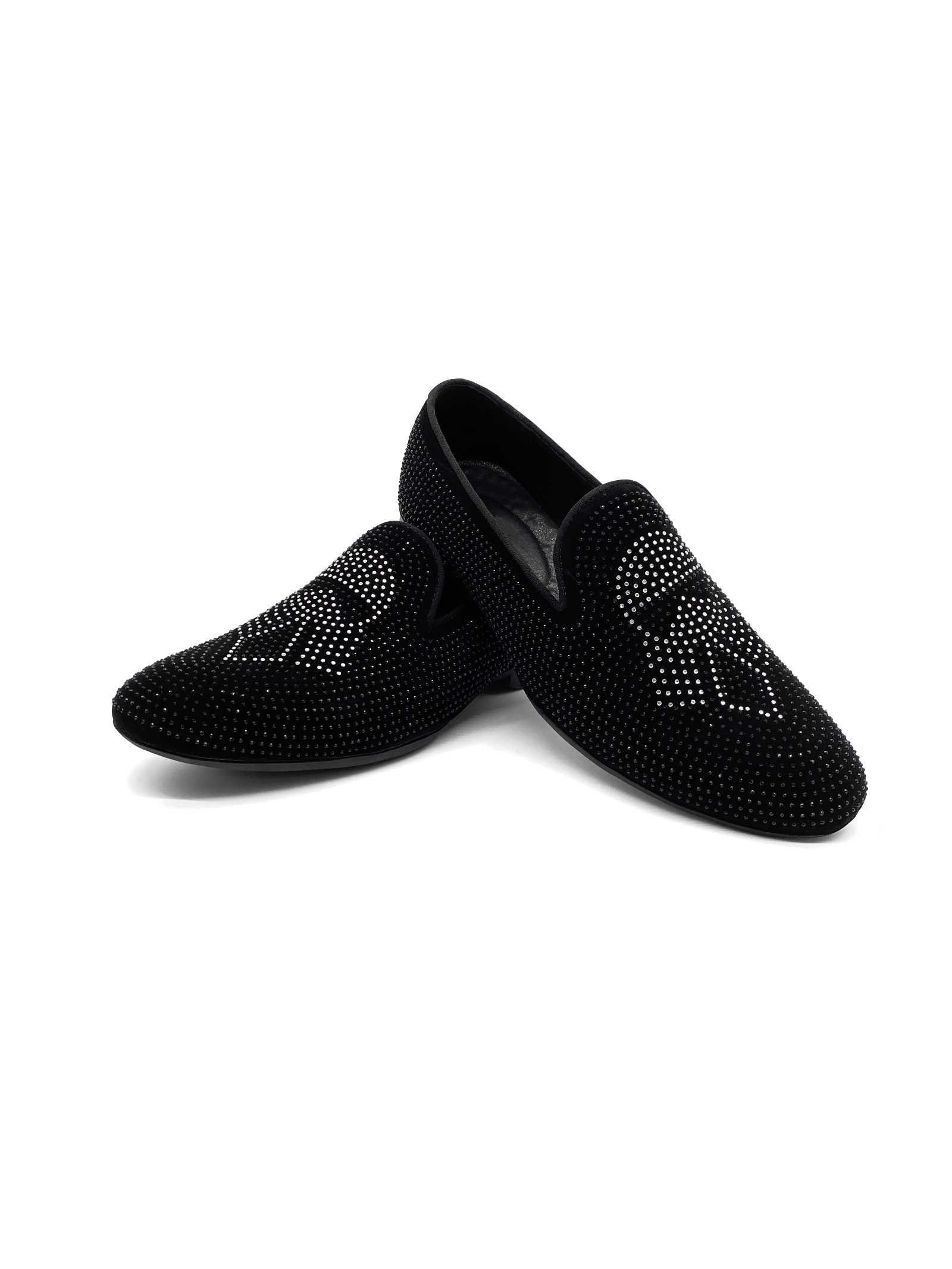 NXY Brand Loafers Shoes Diamond Flat Bottom Classic Black With Diamonds Letter Slipper Flip Flops Luxury Sparkling With Diamonds Shoes