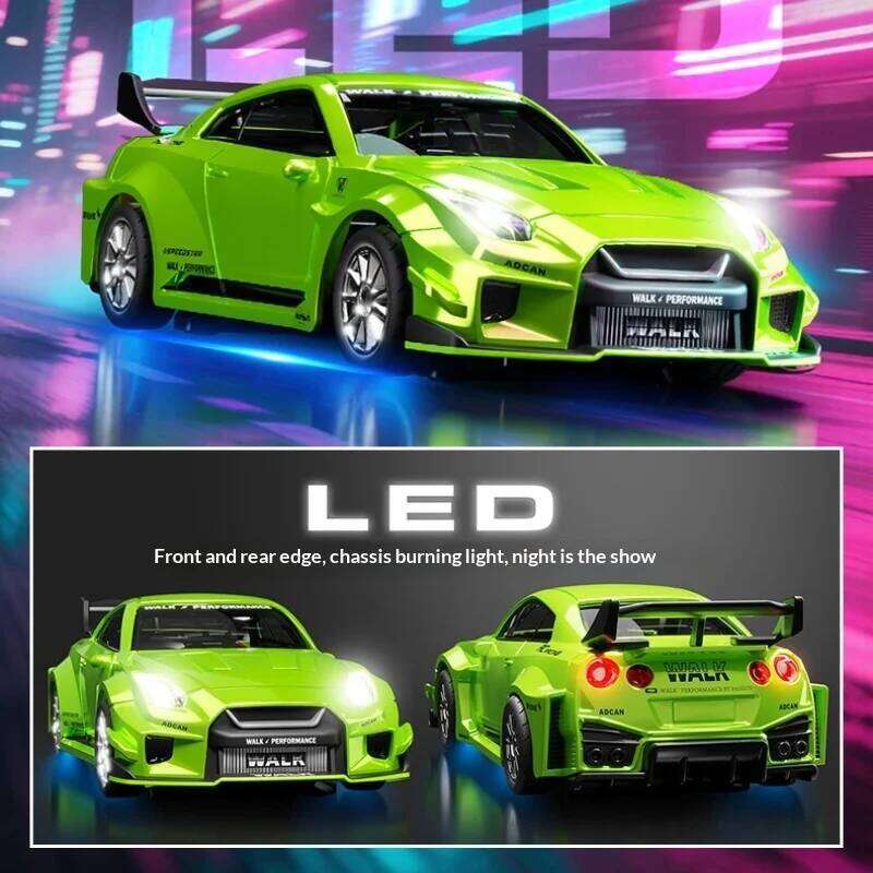 Mini Alloy RC 1:43 High-Speed Drifting Sports Boys Toy Four-Wheel Drive Simulation Race Car Remote Control Vehicle C260305