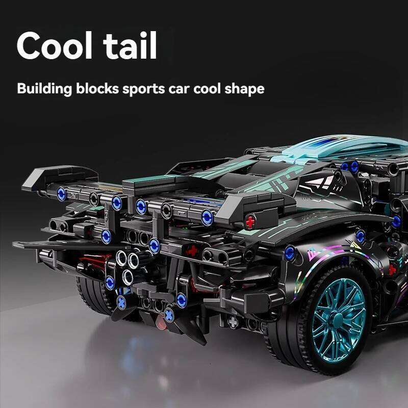 1:14 Technical Racing DIY Sports Building Blocks Assemble Brick Car Toys for Children's Birthday and Christmas Gift Z260305