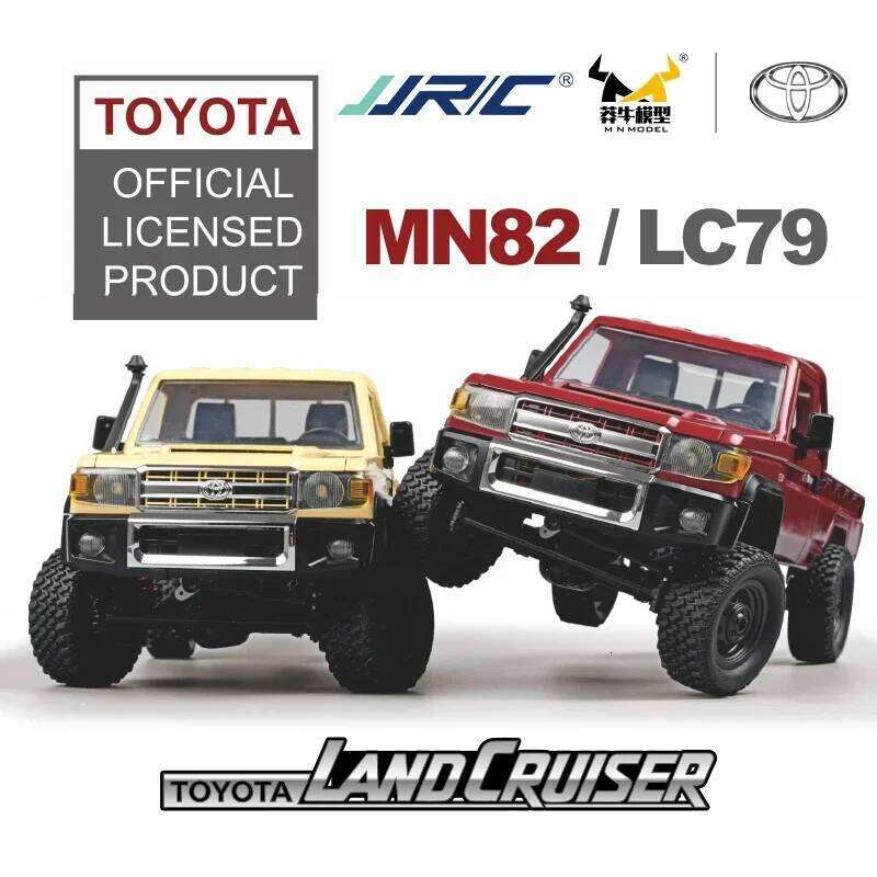MN82 1/12 RC 2.4G 4WD Remote Control Crawler Climbing Off-Road Pick Up Truck Vehicle Model Car Toys Gifts for Kids C260305