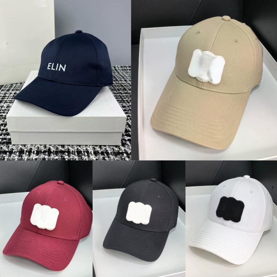 Fashion designer hat women baseball caps for men embroidered female summer casual sport casquette sun hat retro gorras classic fashion black white khaki ho019
