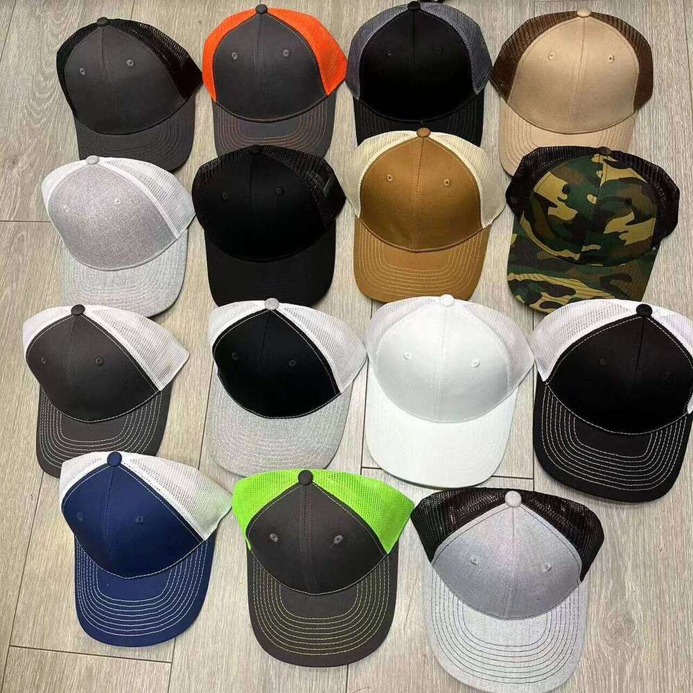 New Fashion Richardson 112 Trucker Hat Men Kpop Blank Mesh Baseball Caps Casquette Gorras Sun Hats Wholesale Y260304