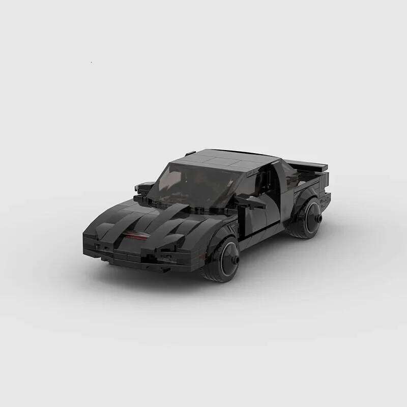 MOC Knight Rider K.I.T.T Speed Super Sports Cars Building Blocks Bricks Set Creative Educational Toys Gifts For Boys Z260305