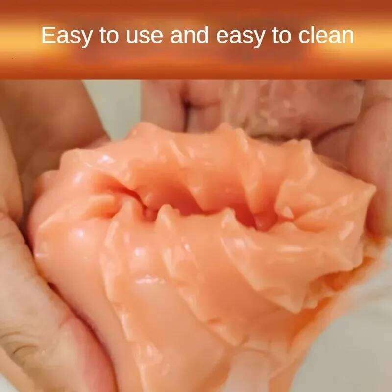 Masturbation Cup for Men Male Exercise Penis Massage Sexy Pocket Pussy Blowjob Toy Vagina Delay Exerciser Soft Adult Goods 18+ W260305