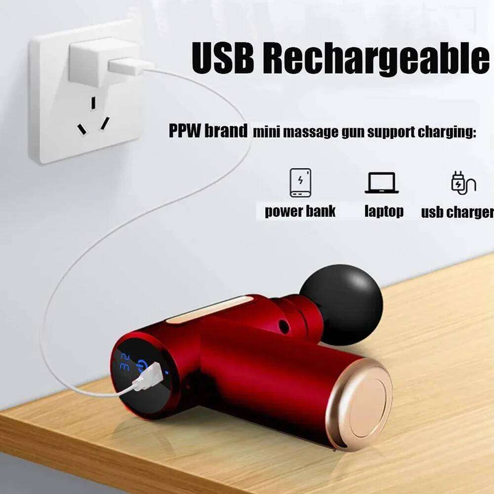 Handheld LED Massage Gun Vibrator Women Automatic Sex Machine With Clitoral stimulation Sexy toys for Couples 18 W260305