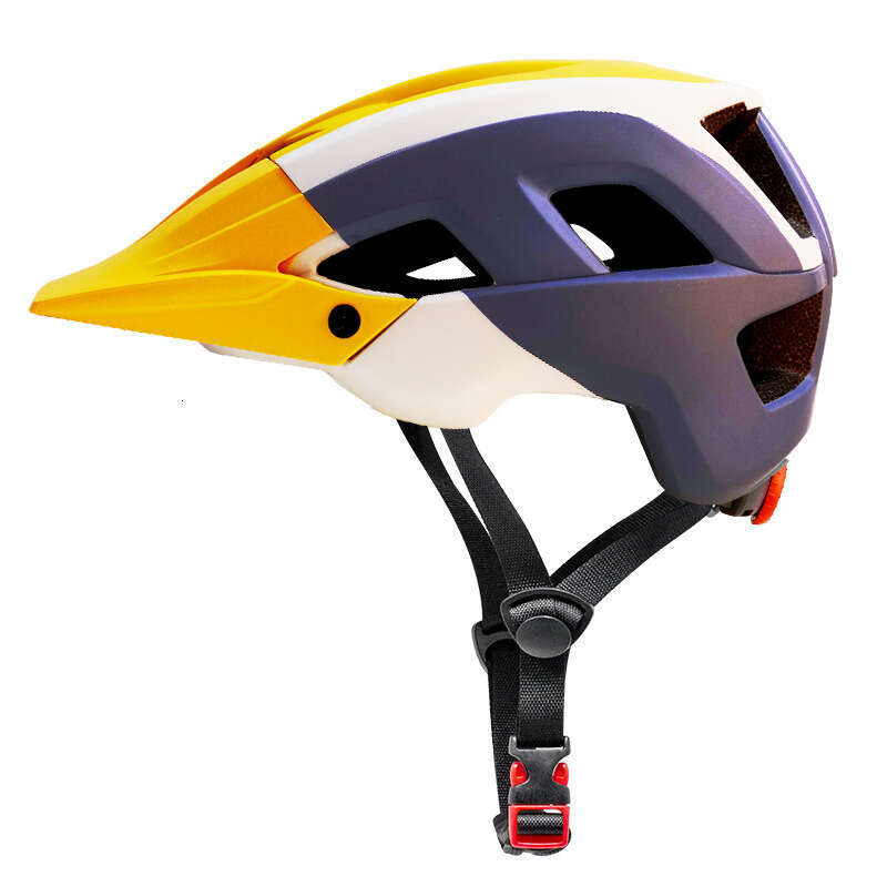 With Detachable Large Brim Sunshade Ventilation Breathable Full Edge Bicycle Riding Helmet Outdoor Equipment