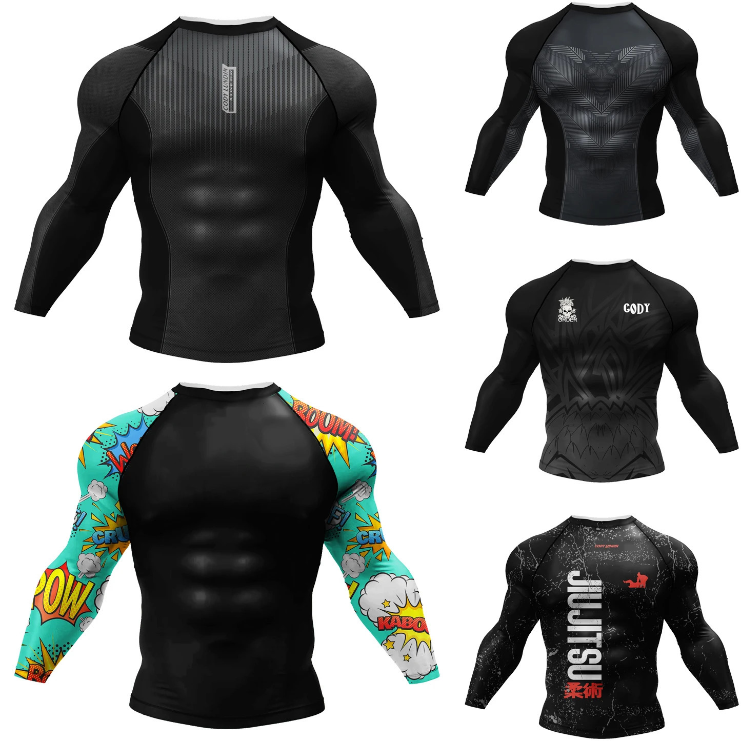 UPF 50 Rashguard Mens Surfing TShirt Quick Dry UV Protection Breathable Long Sleeve Beach Surf Wear Fitness Running Shirt 260302