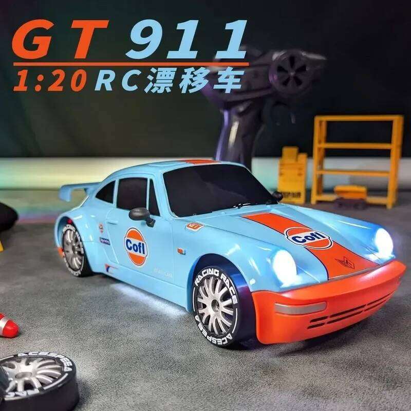 2025 new remote control limited edition Rc Drift Gt 911, full-size accelerator, four-wheel drive, racing car, boy toy. C260305