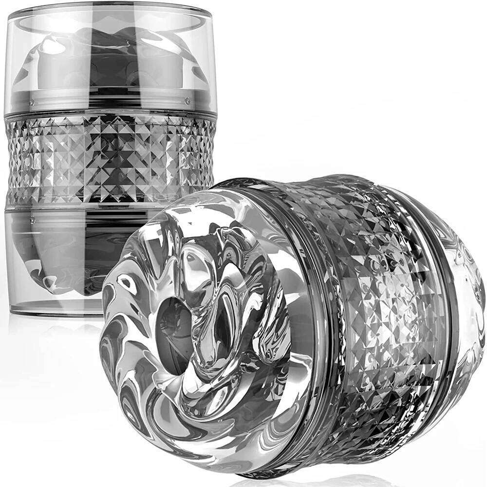 Portable Manual Male Mastubator Blowjob Penis Massage Masturbation Cup Sex Toys Adult Goods for Men Masturbate Glans Exercise W260305