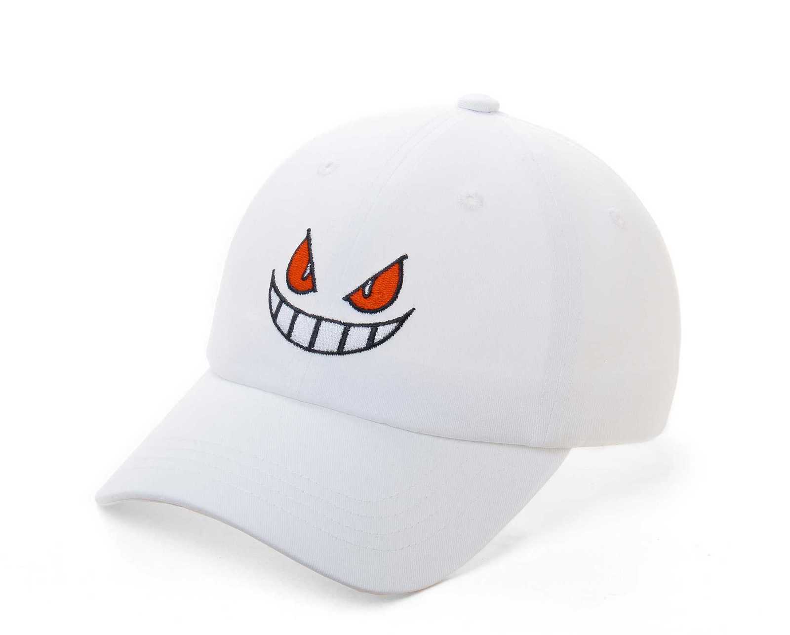 Unisex Cartoon Eyes Embroidery Baseball Caps Outdoor Adjustable Spring and Autumn Casual Sunscreen Hat S260306