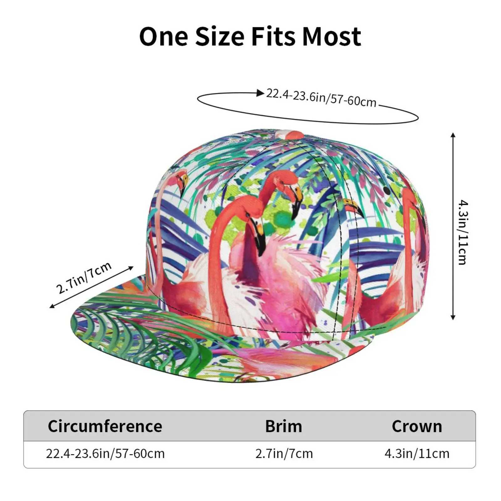 Flame Bird Printed Flat Brimmed Hat Street Skateboarding Hip Hop Hat Outdoor Leisure Sunshade Baseball Hat Universal S260306
