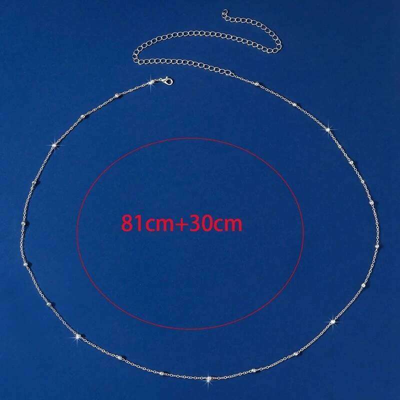 New Fashion Belly Simple Sexy Metal Waist Chain Women's Summer Beach Jewelry S260304 86d cbd