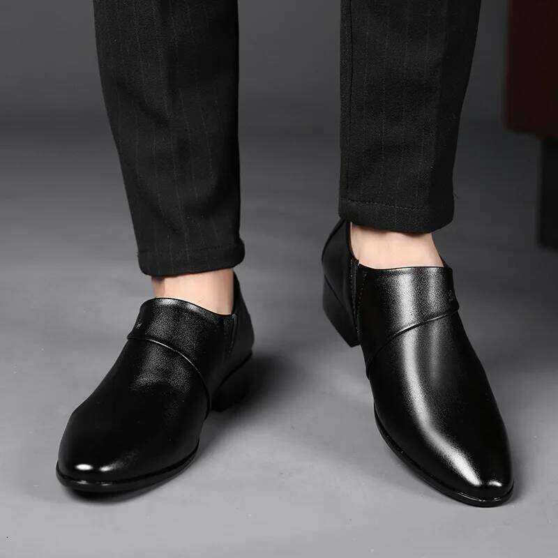 Oxfords Leather for Luxury Big Size 38-50 Dress Shoes Business Party Wedding Office Work Shoe 2025 New Men Loafers