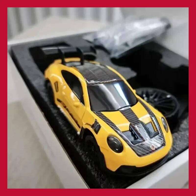 New 1:43 Scale Remote-Controlled Toy Car RC Four-Wheel Drive Drift Alloy Vehicle with Built-In Gyroscope Ideal Holiday Gift C260305