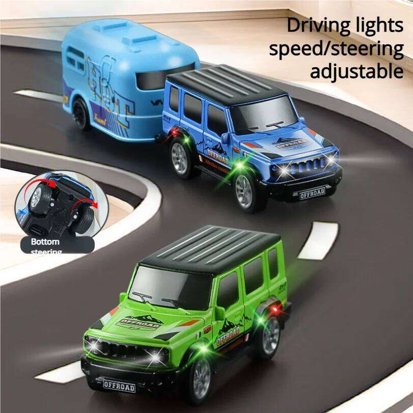 1:64 Alloy Mini Remote Control Off-road Drift Desktop Racing Pocket Car Birthday Children's Toy C260305