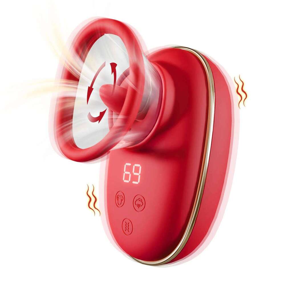 Clitoral Vibrator Sucking and Licking Tongue Sex Toy for Women Nipple Vagina Stimulator Orgasm Pussy Blowjob Female Masturbation W260305