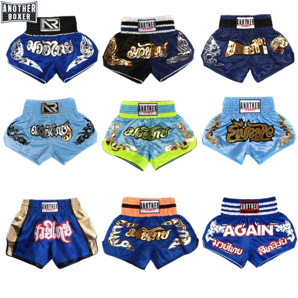 Men Boxing Shorts for Boxing Training Fitness Cosplay Gym Cage Fight MMA Mauy Thai Kickboxing Trunks Clothing X260306