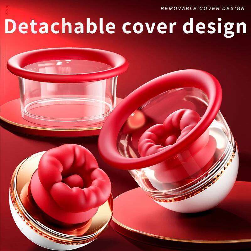 Big Mouth Breast Massage Female Masturbation Toy Nipple Licking Clitoral Stimulator Rose Sucking Vibrator for Sexual Pleasure W260305