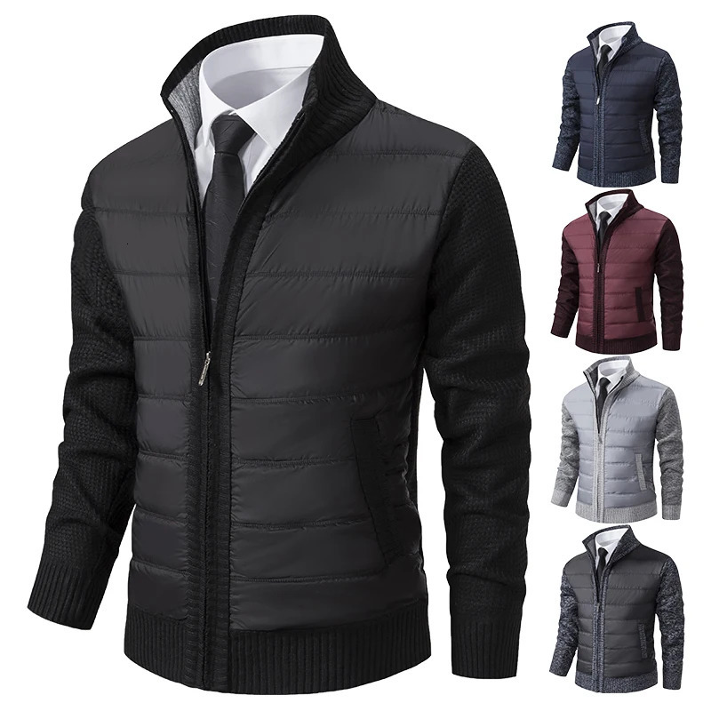 Autumn and winter mens casual and comfortable fashion trend loose warm cardigan sweater 260306