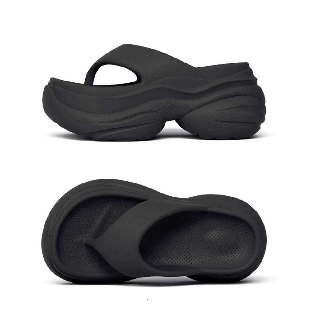 Women's Clip Toe Platform Flip Flops Summer Lightweight Soft EVA Slippers for Women Thick Sole Non Slip Beach Shoes Slides