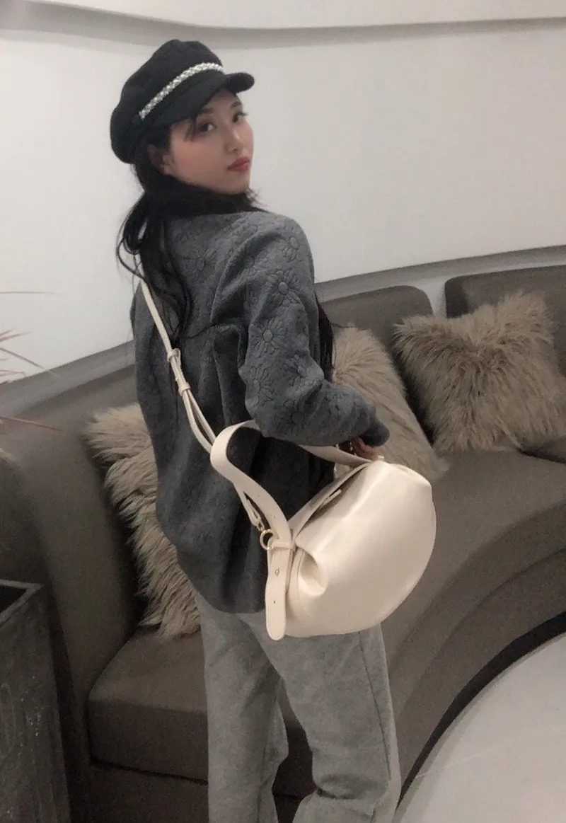 n Women handbag PU Leather Crossbody Shoulder Bags 2024 Lady bolsas Armpit Bag small 260227