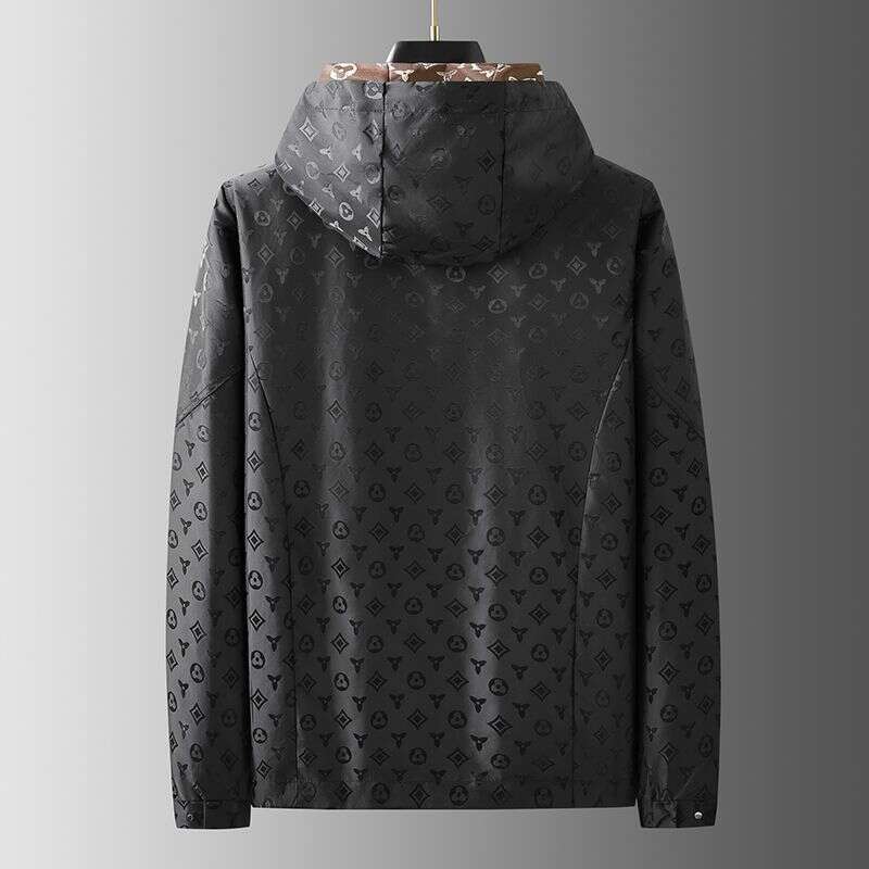 2026 Autumn New Lightweight High-End Hooded Jacket Casual Trendy Brand Top Men's Clothing
