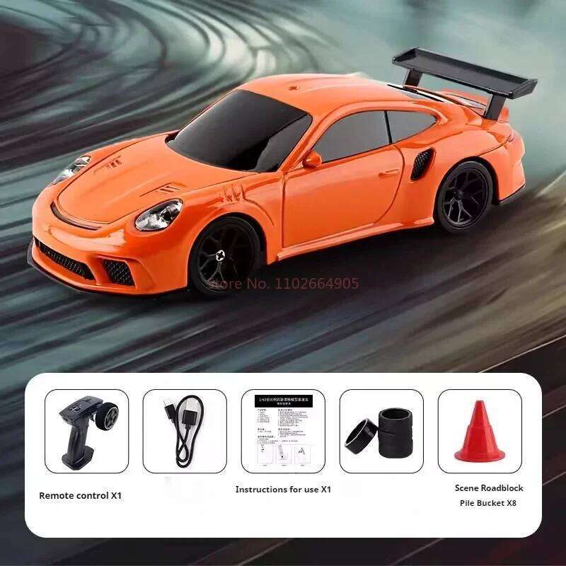 Jiabaile 2.4g Rc Drift 1/43 4wd Remote Control High Speed Four Wheel Drive Radio Controlled Mini Racing Car Model Toy C260305