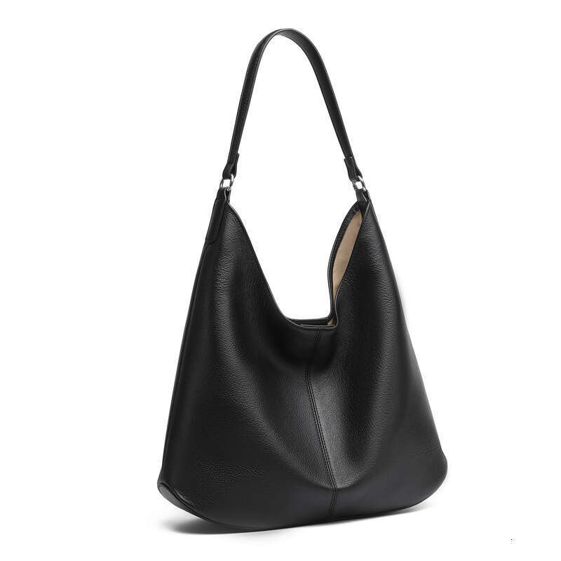 Luxury Shoulder Bags Totes Hobo Cross Border Women S Vegetable Tanned Lazy Style Underarm Korean Version Simple Tote Large Capacity Commuter Single Bu