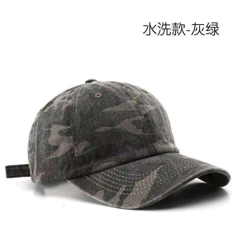 1 PC Unisex Hiking Camouflage Tactics Leaves Jungle Hat Unstructured Cotton 6 Panel Baseball Cap Y260304