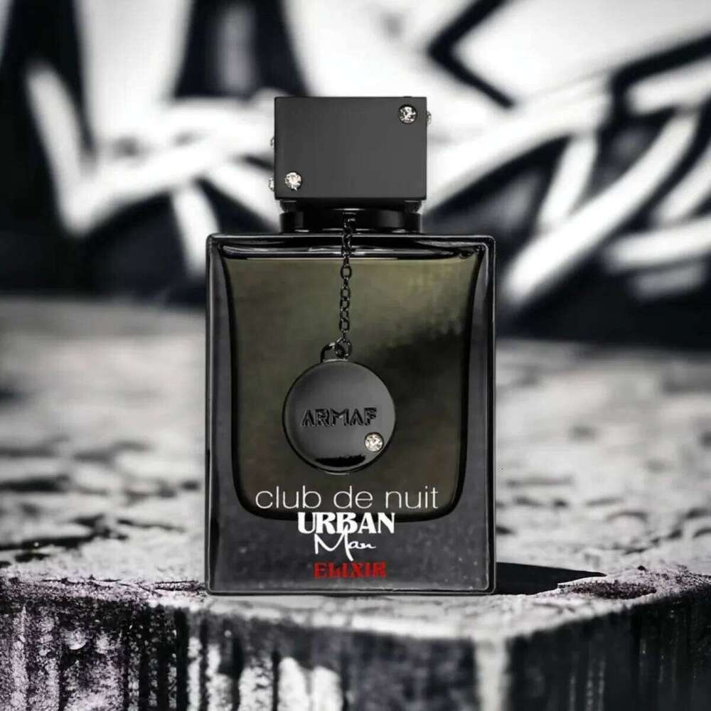 Club Nuit Urban Elixir for Men 105ml Eau De Parfum Woody Spicy Long Lasting Scent Perfume Unique Charm in Every Drop 26H0306