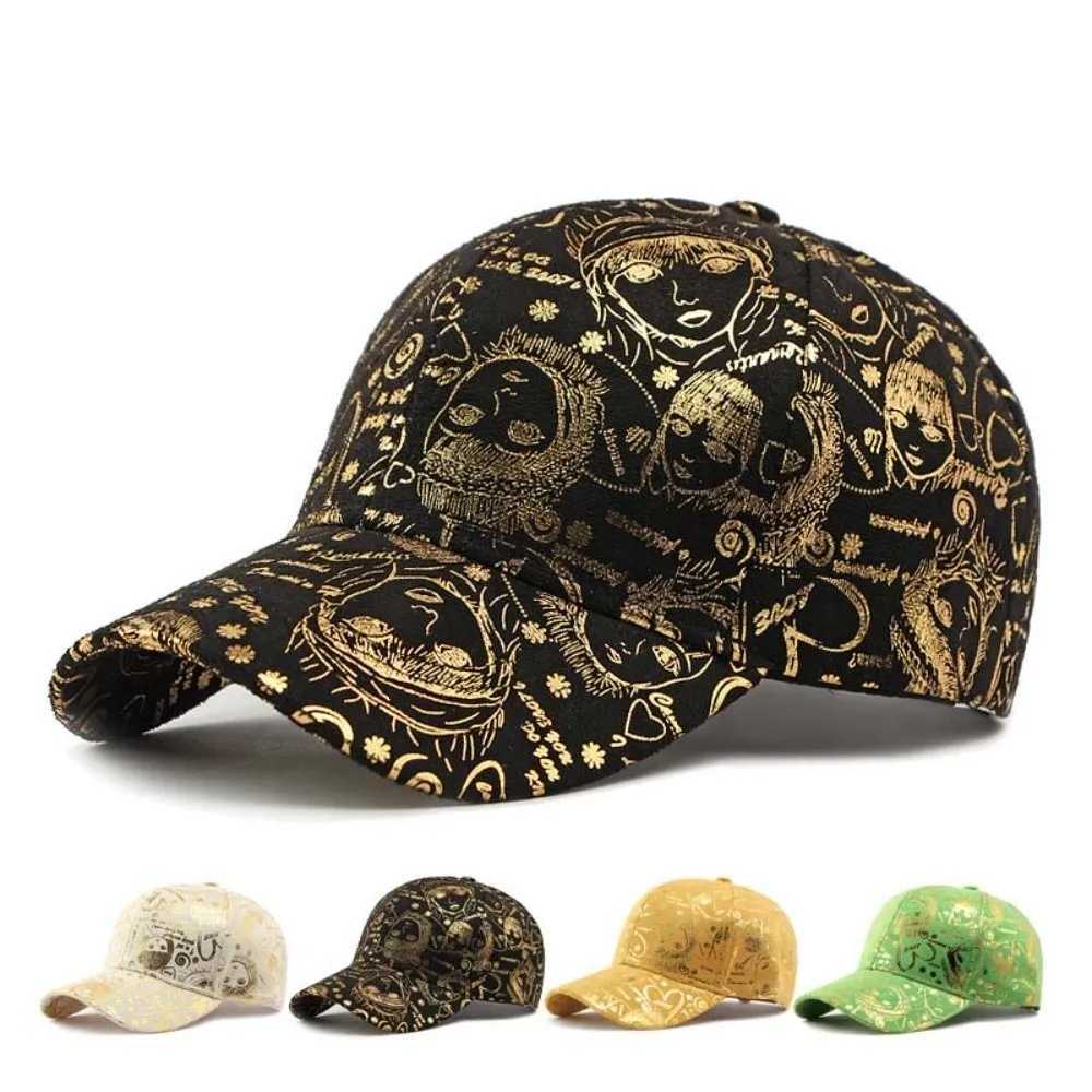 Fashion Adjustable Graffiti Baseball Cap American Style Hip-hop Patterned Peaked Hat Cotton Sunscreen Sunshade Casquette Daily S260306