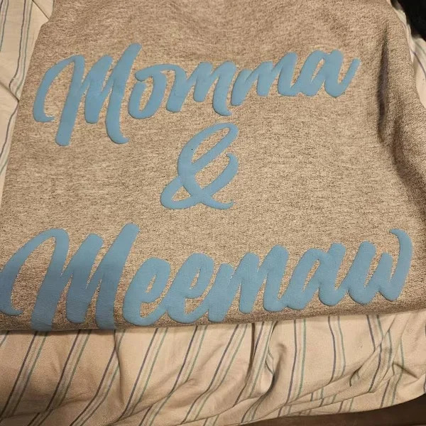 Custom Puff Embossed Sweatshirt - Personalized Raised Text Hoodie Trendy 3D Lettering Custom Name Gift Unique Cozy Pullover 260228