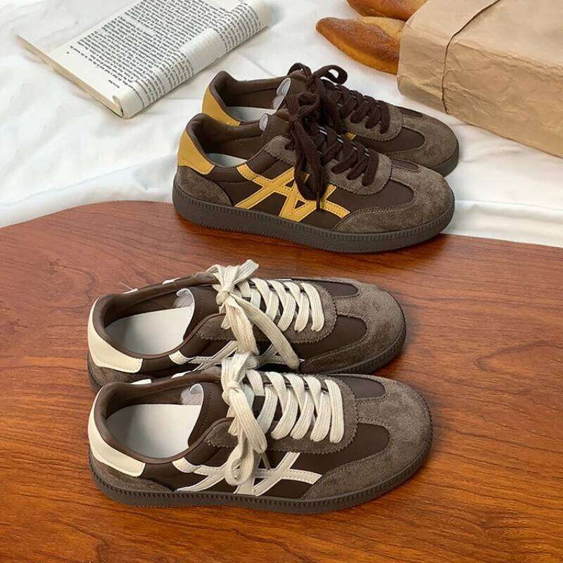 2025 Spring and Autumn New Women's Comfortable Soft Flat Fashion Retro Casual Shoes