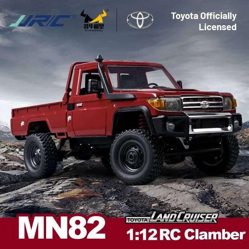 MN82 1/12 RC 2.4G 4WD Remote Control Crawler Climbing Off-Road Pick Up Truck Vehicle Model Car Toys Gifts for Kids C260305