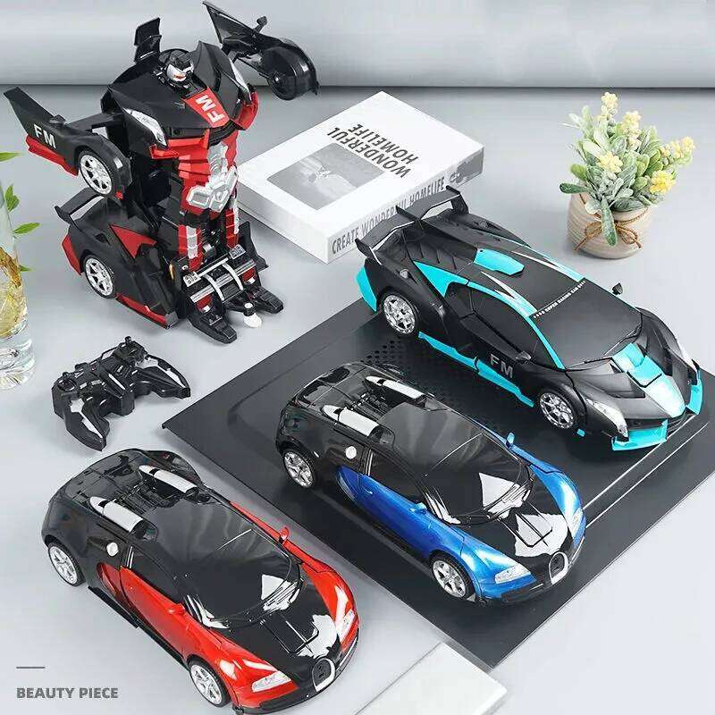 1:12 36cm RC Car Robot Gesture Sensing Deformation Fighting Robots Modles Transformation Remote Control Cars Toys Gifts for Boys C260305
