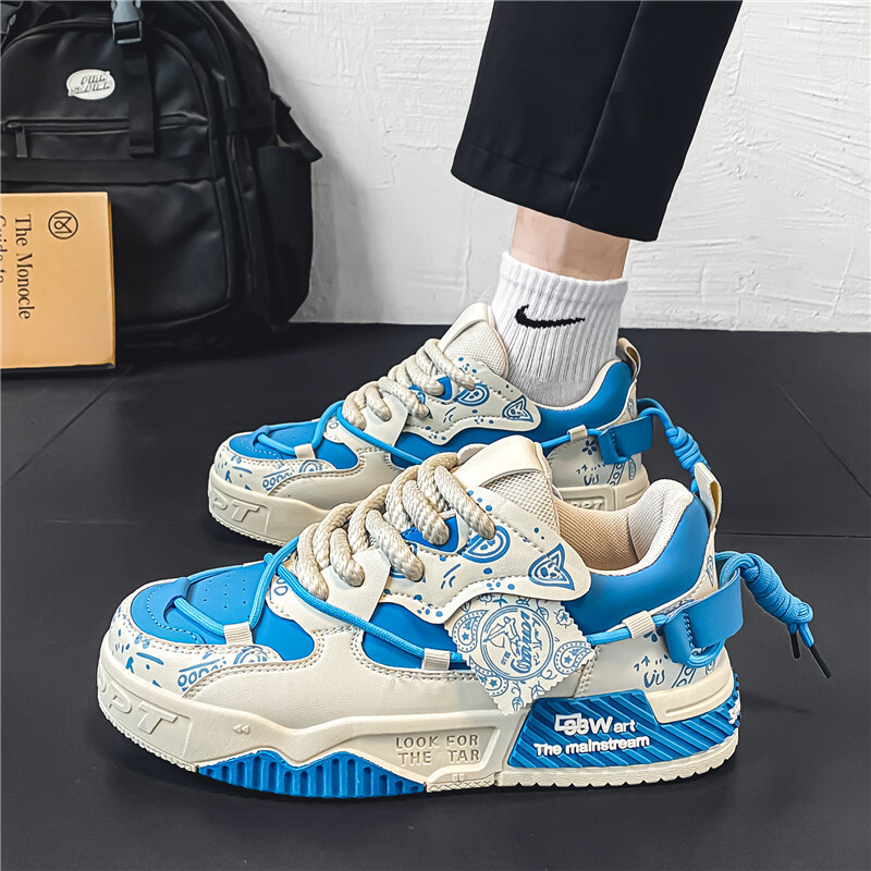 Free Shipping 2026 New Casual Shoes Comfortable Breathable Leather Designer Sneakers for Men