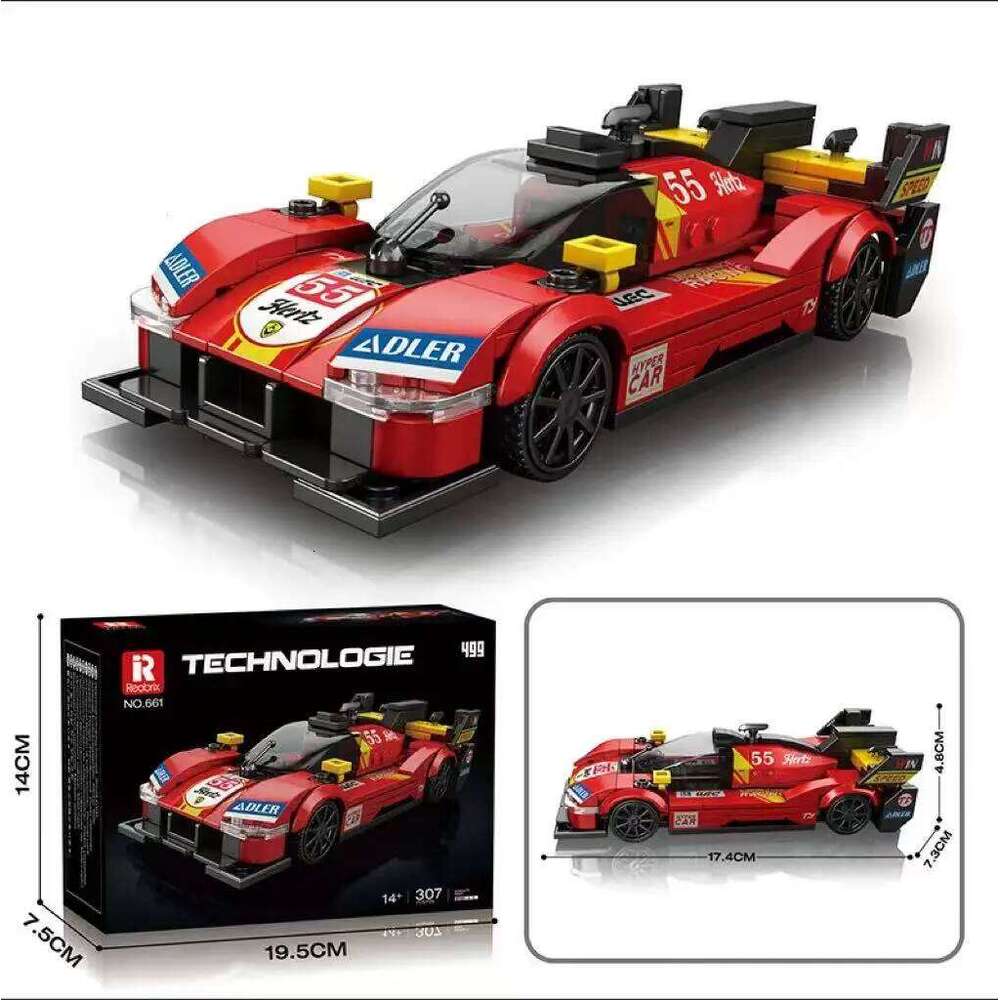 1:24 Vehicle Truck Kit 450PCS, Car Model Building Blocks, KidsToys Birthday Gifts Z260306