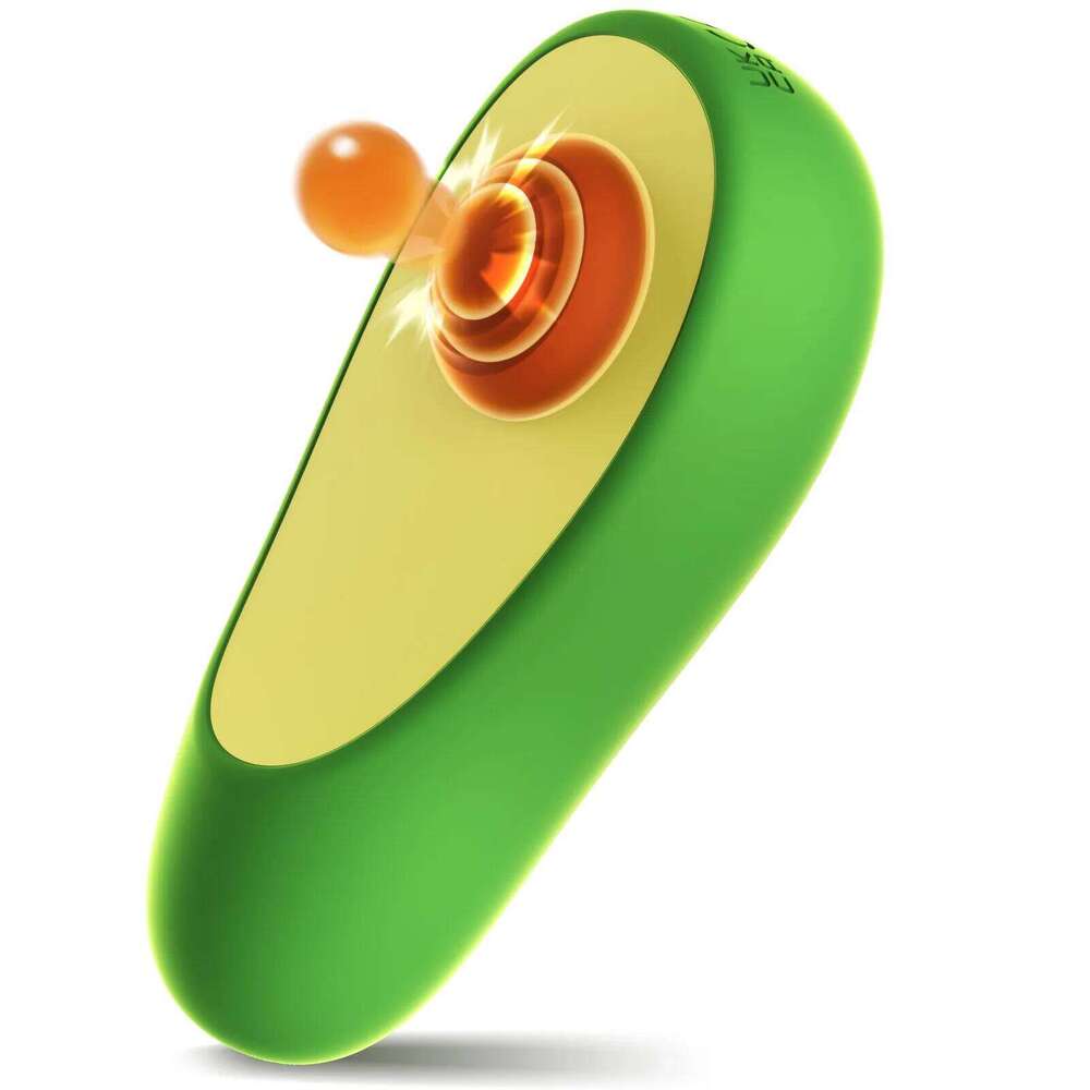 Hot Selling Avocado Vibrator for Women, Adult Clitoral Orgasmic Masturbation Vibration Massage Stick,lesbian Couple Flirting Toy W260305