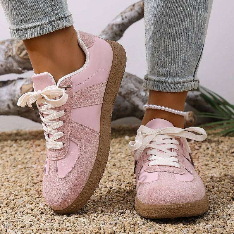 2025 Spring Autumn New Lace Comfortable Sports and Leisure Fashion Women's Vulcanized Shoes