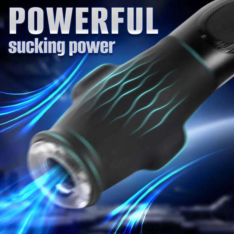 Mens Automatic Sucking Masturbation Cup Pocket Pussy Penis Glans Vibrator Massager Dicks Blowjob Vacuum Stimulator Adult Sex Toy W260305