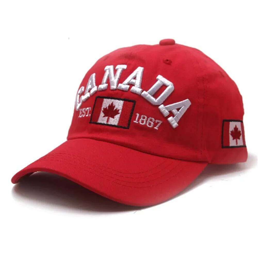 New Baseball Cap Unisex Canadian Spring Summer Wild Sun Visor Popular Adult Letter Hat Y260304