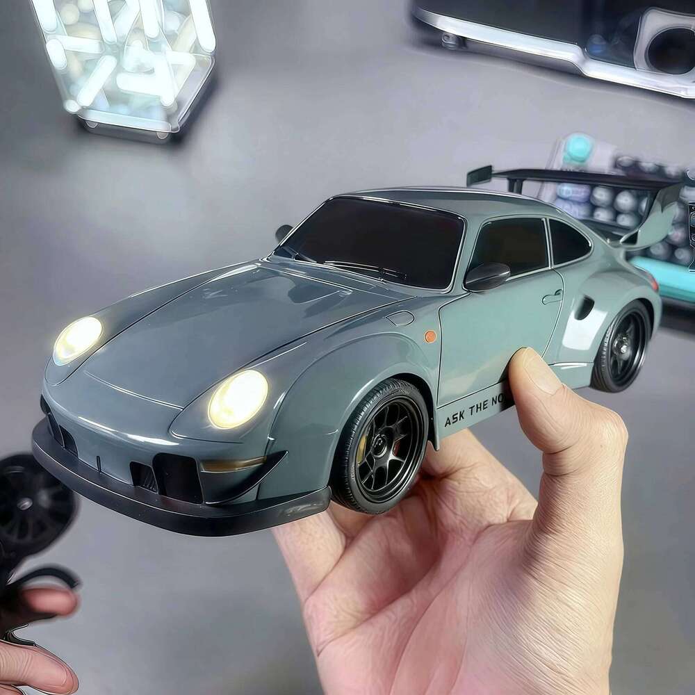 Drift 1/24 4WD Mini RC Racing Vehicle Model High Speed 2.4G Radio Half Scale with Light Remote Control Car Drive Gifts C260305